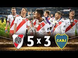 The final of the 2018 copa libertadores, which will see buenos aires rivals river plate and boca juniors go head to head in the first leg on saturday, will bring south america to a halt. River Plate 5 X 3 Boca Juniors 2018 Libertadores Final Extended Highlights Goals Hd Youtube