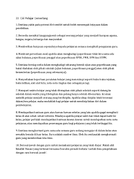 Dia ada mengadu kami tak layan dia ke cikgu? tanya jamilah sedikit berang. 33 Ciri Pelajar Cemerlang