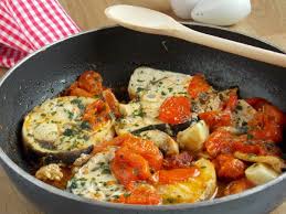 Pesce spada con pomodorini e capperi. Pin Su Ricette Blogger