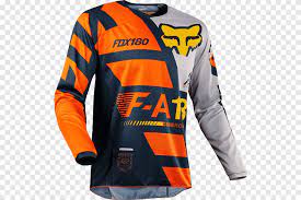 Download Jersey Fox Racing Motocross Sport Pants Orange Cross Tshirt Child Png Pngegg