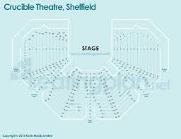 crucible theatre detailed seating plan