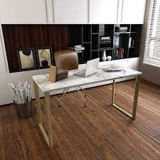 I made the desk top a couple of years ago with an old tabletop and a faux granite treatment. Faux Marble Top Desk Wayfair