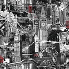 London City Wallpaper Black White Red London Wallpaper City Scene City Wallpaper