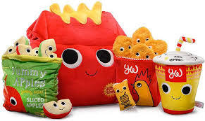 Amazon Com Kidrobot Yummy World Camille The Yummy Meal 16 Xl Plush Standard Toys Games Yummy World Yummy Food Yummy