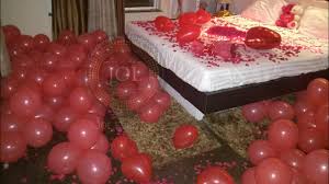Room decoration with flowers for birthday. Room Decoration For Birthday Surprise At Home Romantic Room Decoration Youtube