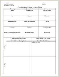 Creative Curriculum Lesson Plan Template Pdf In 2020 Curriculum Lesson Plans Preschool Lesson Plan Template Lesson Plans For Toddlers