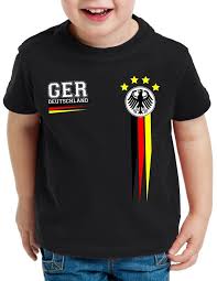 Das neue adidas dfb home trikot kinder em 2021 der deutschen fußball nationalmannschaft ist da und überrascht mit einem künstlerischen look für toni kroos, timo werner & co. Style3 Print Shirt Kinder T Shirt Deutschland Em 2020 Trikot Fussball Europameisterschaft Germany Online Kaufen Otto