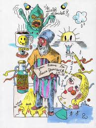 Jared Cody Wolf You Have To Love Yourself First , in Chris Pace's Sketches  and Misc. Comic Art Gallery Room