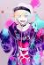 Cute Anime Boy With Rainbow Hair