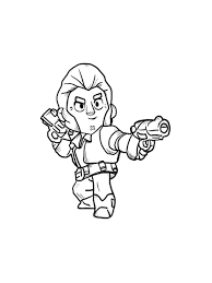 Like most of the brawlers, colt also has 600 health so he is pretty squishy. Free Colt Brawl Stars Coloring Pages Download And Print Colt Brawl Stars Coloring Pages