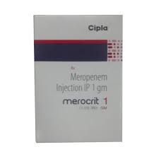 Meronem 1gm inj contains meropenem, an antibiotic. Merocrit Meropenem 1gm Injection Cipla Ltd Rs 1250 Box City Chemist Id 21058071173