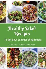 Healthy Salad Recipes Healthy Healthy Salad Recipes Salad Recipes