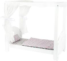 Doll S Canopy Bed Dolls Toys Small Foot