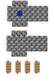 Bastelvorlagen zum ausdrucken osterdeko selber machen 50. Papercraft Mini Well Bastelarbeiten Aus Papier Und Pappe Bastelvorlagen Minecraft