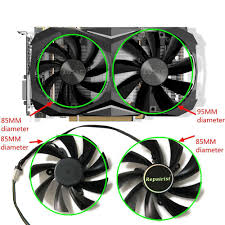 Gtx1080 Vga Gpu Cooler 4pin 85mm Alternative Graphics Card Fan For Zotac Geforce Gtx1080ti 11gd5x Mini Video Card As Replacement Alharo