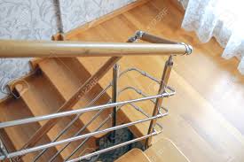 Remove carpet add hardwood for stair remodel Wooden Staircase In The House Modern Wooden Staircase Oak Steps Stock Photo Picture And Royalty Free Image Image 113435968