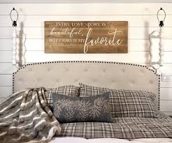 Bedroom Wall Decor Every Love Story Is Beautiful But Our Is Etsy Wall Decor Bedroom Rustic Wall Decor Bedroom Rustic Wood Signs