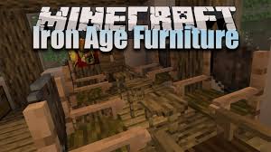 Compatible with all platforms (android, ios, win10) Iron Age Furniture Mod 1 16 5 1 15 2 Decorative Chairs Kingminecraftmod Com