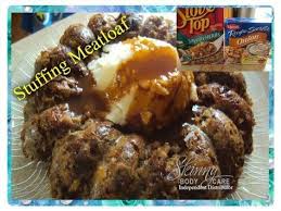 Stuffing Meatloaf Recipe Recipes Food Meatloaf