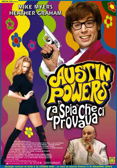 Austin Powers: The Spy Who Shagged Me (1999) Italian movie poste...