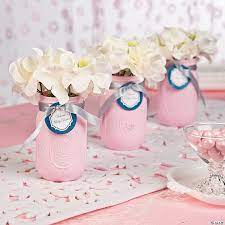 Baby Shower Pink Centerpiece Idea Oriental Trading