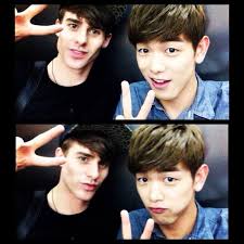 With joshua carrott, ollie kendal. Korean Englishman Josh And Eric Nam Eric Nam Eric Chris Evans
