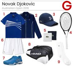 But while the serb produced solid performances in his first two matches of the tournament, he was put through an intense test against taylor fritz in. Novak Djokovic Tennis Outfit Tennis Gear Head 360 Tennis Racket Tennis Shoes Head Tennis Bag Tennis Caps Tennis Clothes Novak Djokovic Athletic Wear