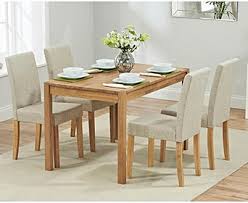 oxford 120cm solid oak dining table
