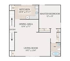 Half bath has single vanity. Floor Plans Country Club Apartments For Rent In Eatontown Nj