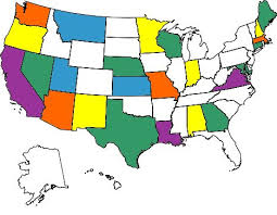 12 Watts Is Getting Me All Across The Country States I Ve Qso D On Hf So Far Haven T Received Qsl Cards From All Of States Visited Map Us State Map Usa Map