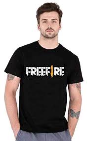 (free mockup generator, no software needed). Buy Free Fire Black Printed T Shirt For Men At Amazon In