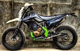 Modifikasi Motor Klx 150 Trail Supermoto Motor Kawasaki