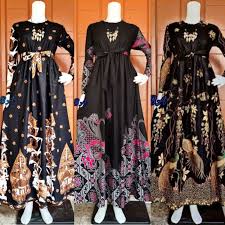 Makan terlalu banyak membuat anda kekenyangan. Ms Gamis Batik Sriwedari Maxi Bumil Busui Katun Sogan Allsize Jumbo Shopee Indonesia