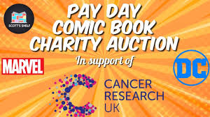 Average cancer research uk shop manager yearly pay in the united kingdom is approximately £17,566, which is 16% below the national average. Pay Day Comic Book Charity Auction For Cancer Research Uk Youtube