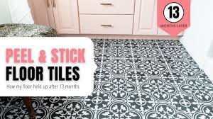 Cheap tape, buy quality home improvement directly from china suppliers:50m gold self adhesive tile sticker waterproof wall gap sealing tape. Peel Stick Floor Tiles One Year Later Stick On Flooring Self Adhesive Floor Tiles Youtube