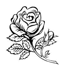 Color in this flower coloring page and others with our library of online coloring pages! Ready To Use Floral Spot Illustrations Copyright Free Designs Printed One Side Hundreds Of Uses Bernath Stefen Free Download Borrow And Streaming I In 2021 Rose Coloring Pages Flower
