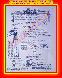 1 New Message Kode Syair Hongkong 3 November 2020 Forum Syair Togel Hongkong Singapura Sydney