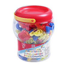 Grow N Up 101 Piece Magnetic Letters Numbers Big W