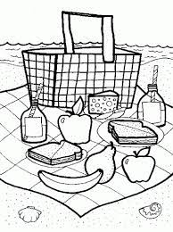 We have over 3,000 coloring pages available for you to view and print for free. Picnic Basket Coloring Page Fun Family Crafts
