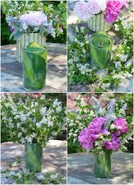 Garden Bouquet Diy And Recycling Flower Arranging Hack Flower Arrangements Flower Garden Design Container Flowers