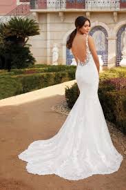They usually don't feature too many embellishments like crystals and beading. Bridal Gowns Sincerity Bridal