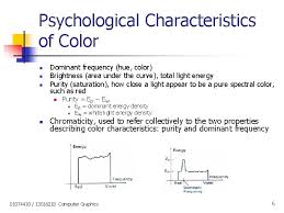 Let us assume we have two points of the line ( p1, q1) and ( p2, q2 ). Computer Graphics Chapter 12 Color Models And Color