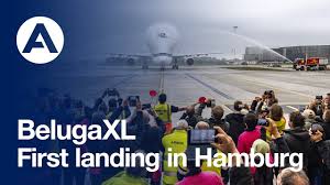 Airbus completes first test flight of beluga xl 'flying whale'. Beluga Xl Landet Zum Ersten Mal In Hamburg By Abendblatttv