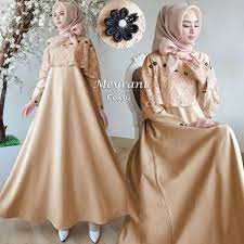 46 Model Baju Brokat Warna Gold Paling Bagus Modelbaju Id