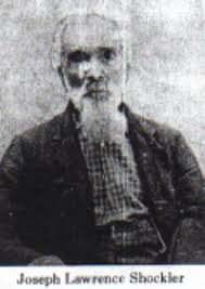 Pvt Joseph Lawrence Shockler (1798-1902)
