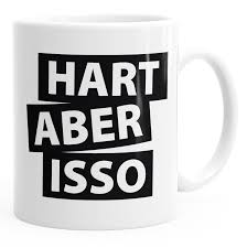 We bring people together through a wide variety of affordable, conveniently packaged. Hart Aber Isso Kaffee Tasse Mit Spruch Motiv Glanzend Moonworks Tassen Spruche Bemalte Kaffeetassen Tassen
