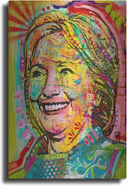 Luxe Metal Art 'Hillary' by Dean Russo, Metal Wall Art, 16"x24"