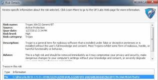 The manual removal of these types of security risks is normally tedious and often dangerous because of the possibility of corrupted file components that may leave the computer system inoperable. How To Remove Trojan Win32 Generic Bt Virus Removal Guide