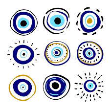 Greek Evil Eye Vector Symbol Of Protection Amulet Icon Turkish Nazar Boncugu Amulet Illustration Believed That It Evil Eye Art Eye Painting Eye Illustration