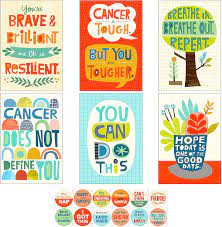 Your comforting words and friendship are sure to lift their spirits! Amazon Com Hallmark Encouragement Cards Assortment For Cancer Illness Tough Times 12 Cards And Envelopes 12 Stickers Model 5stz5109 Office Products